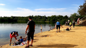 Baňu v maringotce na Gebech vystřídá plovoucí sauna