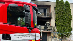V Lipníku hořel rodinný dům