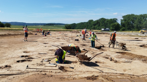 Pravěcí zemědělci žili v bytovkách