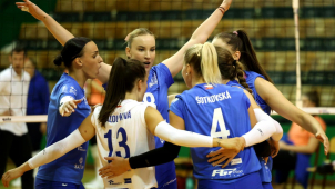 Vítězství obhájily volejbalistky Prostějova