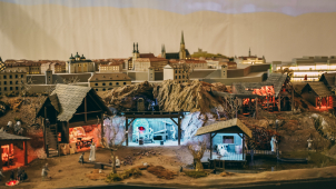 Betlém v Šantovce, vánoční řemeslný jarmark a punč