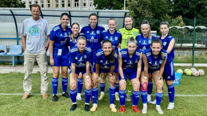 Fotbalistky SK Sigma prohrály těsně s Pardubicemi