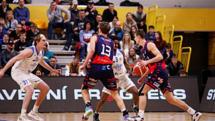 Basketbalisté BK Olomouc prohráli doma s Brnem
