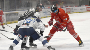 Hokejisté HC Olomouc nezvládli souboj s Brnem