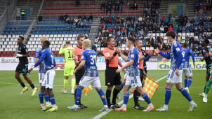 Fotbalisté SK Sigma prohráli o gól s Plzní