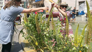 Arionova kašna rozkvetla. Chystá se na barokní večery