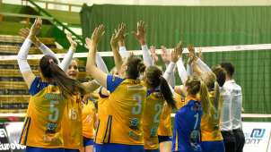 Volejbalistky UP porazily Královo Pole, Šternberk zase Šelmy