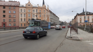 Výluka v dopravě na Masarykově třídě začala