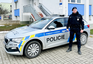 Policista zachránil seniorovi život