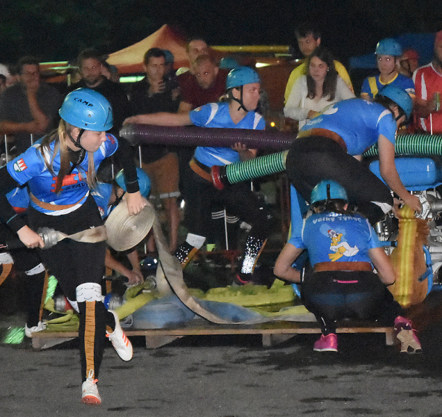 V Kožušanech se závodilo v požárním útoku