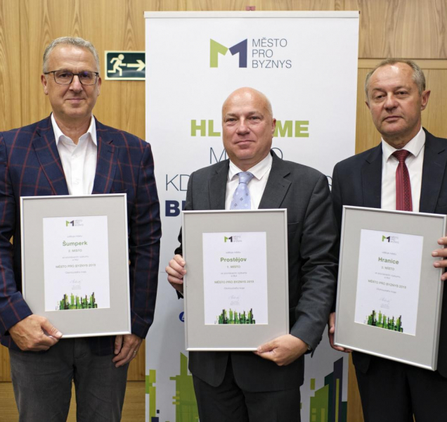 Která města jsou v kraji nejlepší pro byznys? První je Prostějov