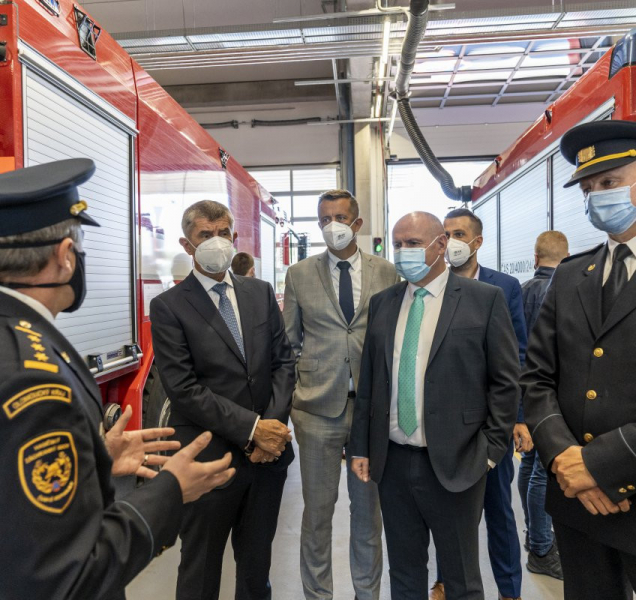 Premiér Babiš navštívil Olomoucký kraj