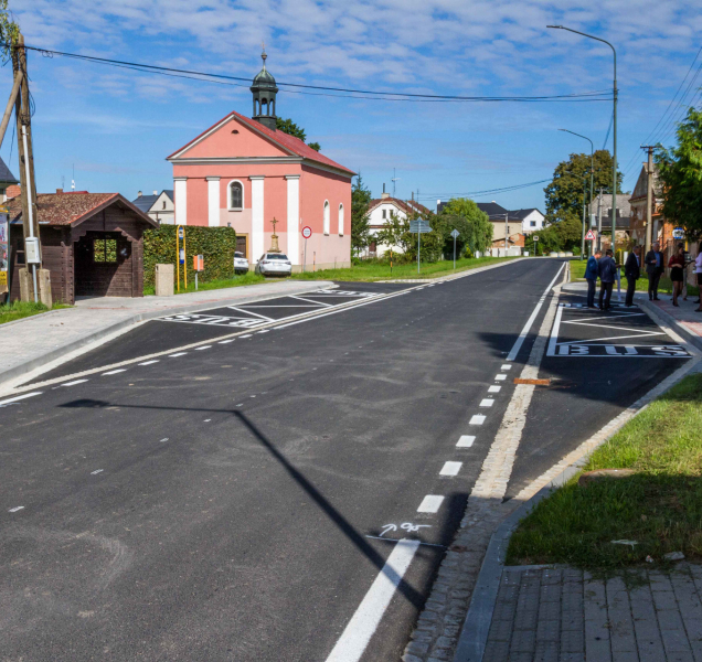 Z Uničova do Dlouhé Loučky po nové silnici, stála 66 milionů