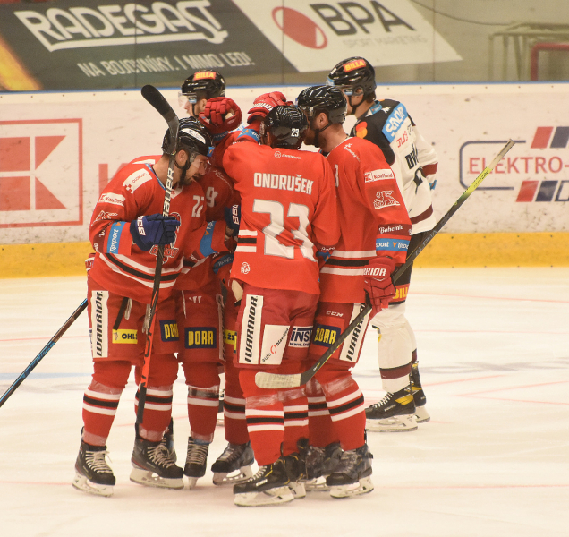 Hokejisté HC Olomouc zvítězili v Budějovicích