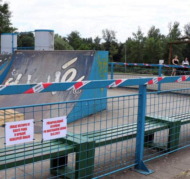 Přerovské technické služby uzavřely skatepark