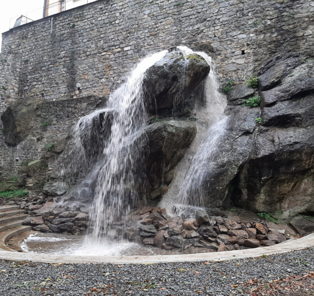 Vodopád v Bezručových sadech slavnostně spustí na jaře