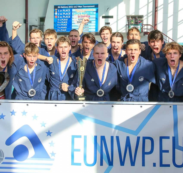 Repre vodních pólistů U 17 brala stříbro