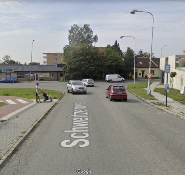 Ve Schweitzerově ulici vznikne nový přechod