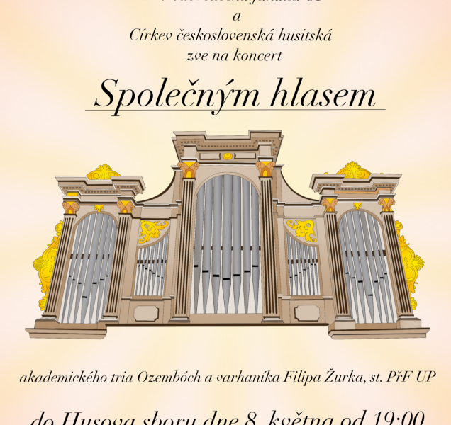 Výtěžek varhanního koncertu bude věnován na podporu Ukrajiny