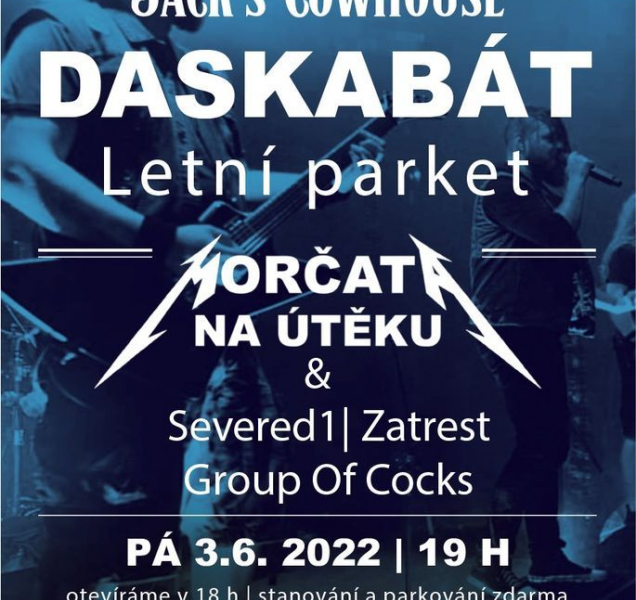 Jack's Cowhouse otevírá letní parket, přijedou Morčata na útěku