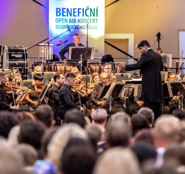 Benefiční koncert v Hanáckých kasárnách nadchnul