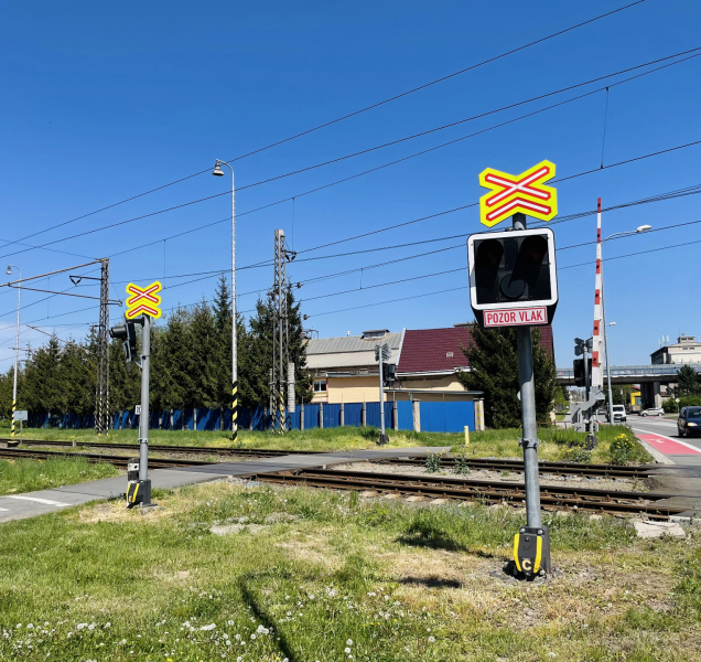 Kontrola železničních přejezdů ukázala, že řidiči příliš riskují
