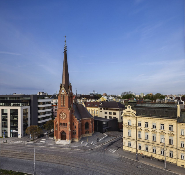 Červený kostel je po rekonstrukci nejhezčí částí třídy Svobody