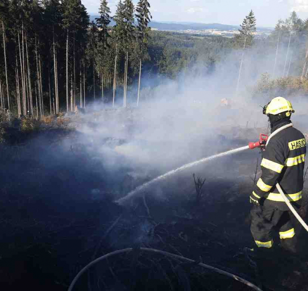 Hejtman zakázal pálení ohňů v přírodě, hrozí lesní požáry