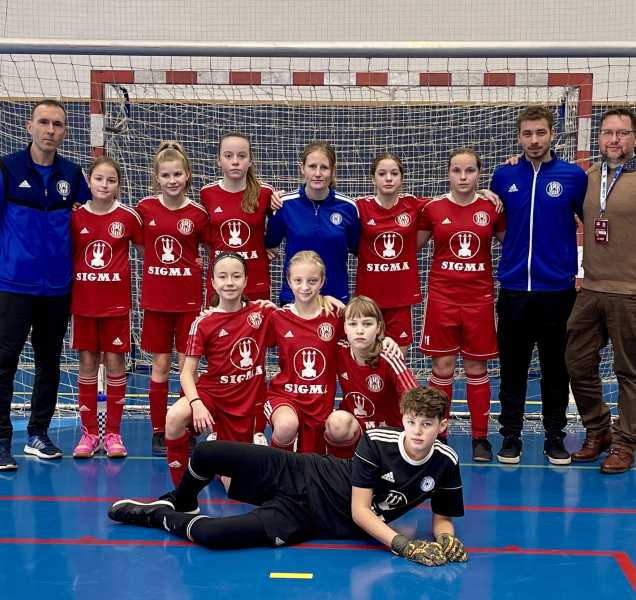 Žákyně SK Sigma U 13 obsadily druhé místo