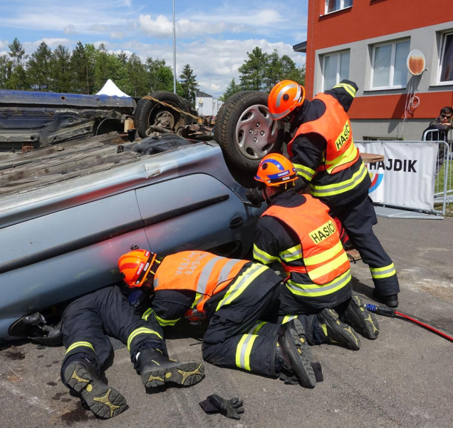 Když už bourat s autem, tak na Přerovsku