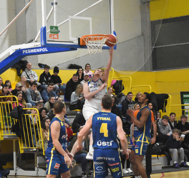 Basketbalisté BK Olomouc vyhráli nad Ústím