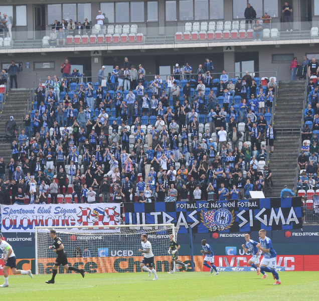 Fotbalisté SK Sigma Olomouc končí mimo TOP 6