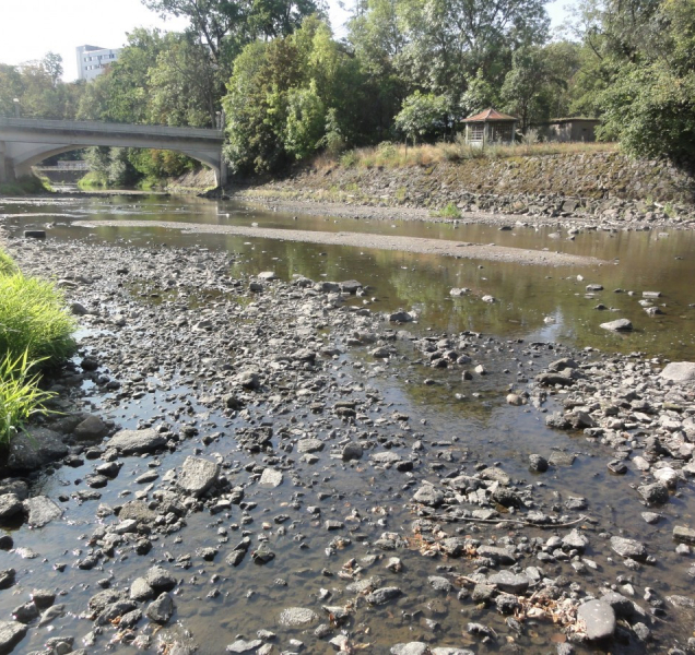Povodí Moravy: Desetina stanic na vodních tocích hlásí sucho