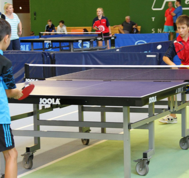 Naděje stolního tenisu hrají v Olomouci. Mistrovství začalo
