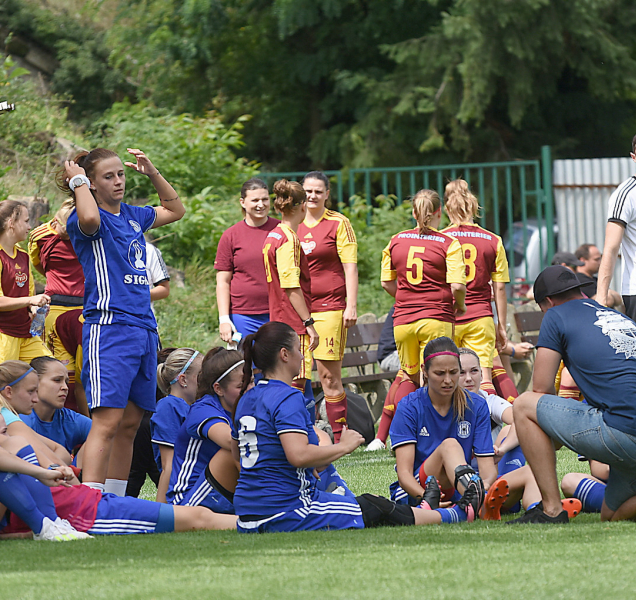 Fotbalistky SK Sigma hrály s prvoligovým soupeřem