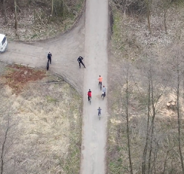 Policie ví, kdo se pohyboval v zakázané zóně uzavřené oblasti