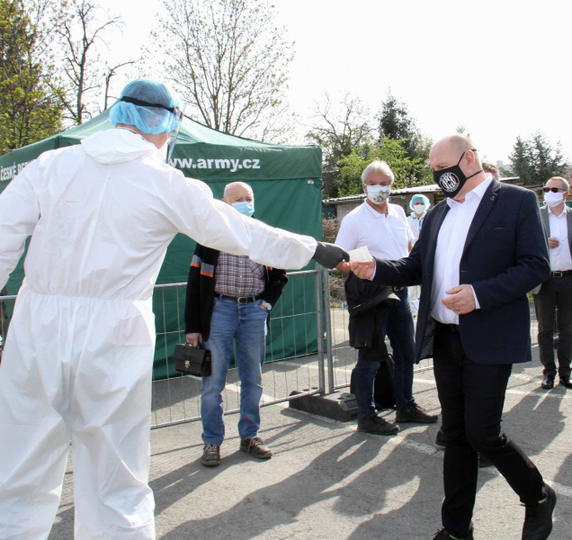 Zájem o testování na koronavirus je v kraji obrovský