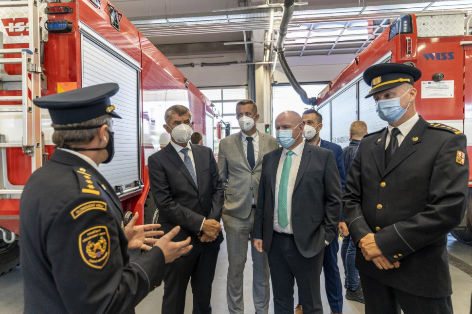 Premiér Babiš navštívil Olomoucký kraj