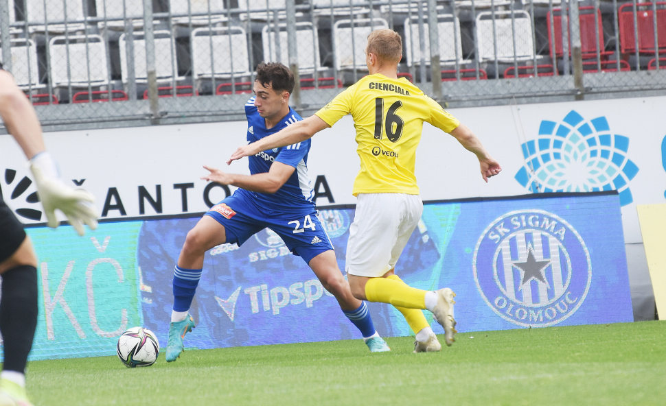 Béčko SK Sigma dostalo v Líšni čtyřku