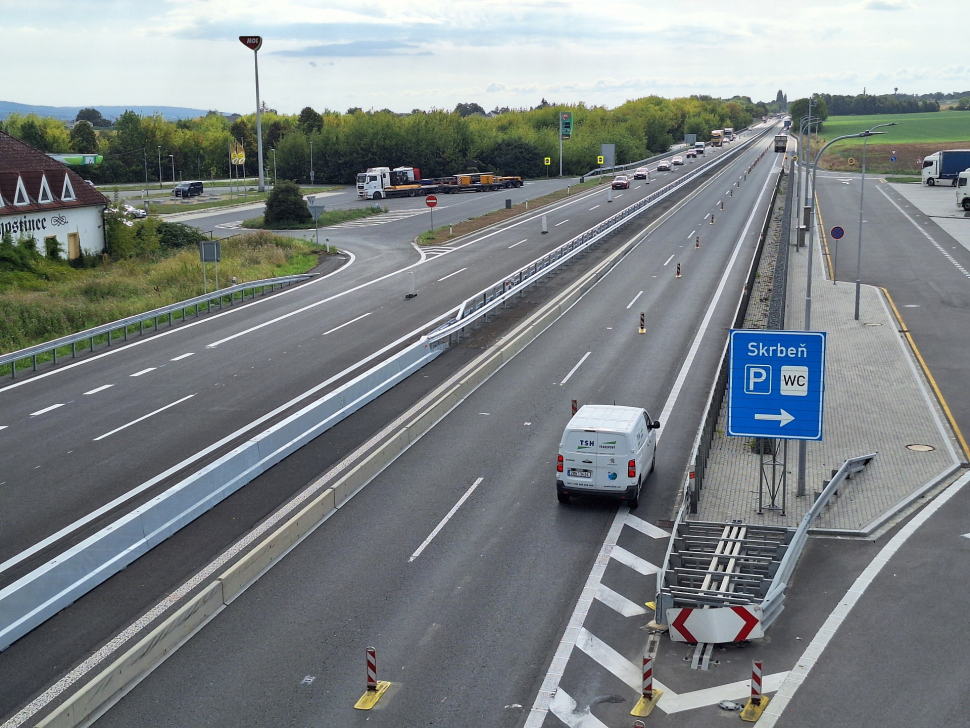 Dálnice mezi Křelovem a Litovlí se dnes zcela otevře