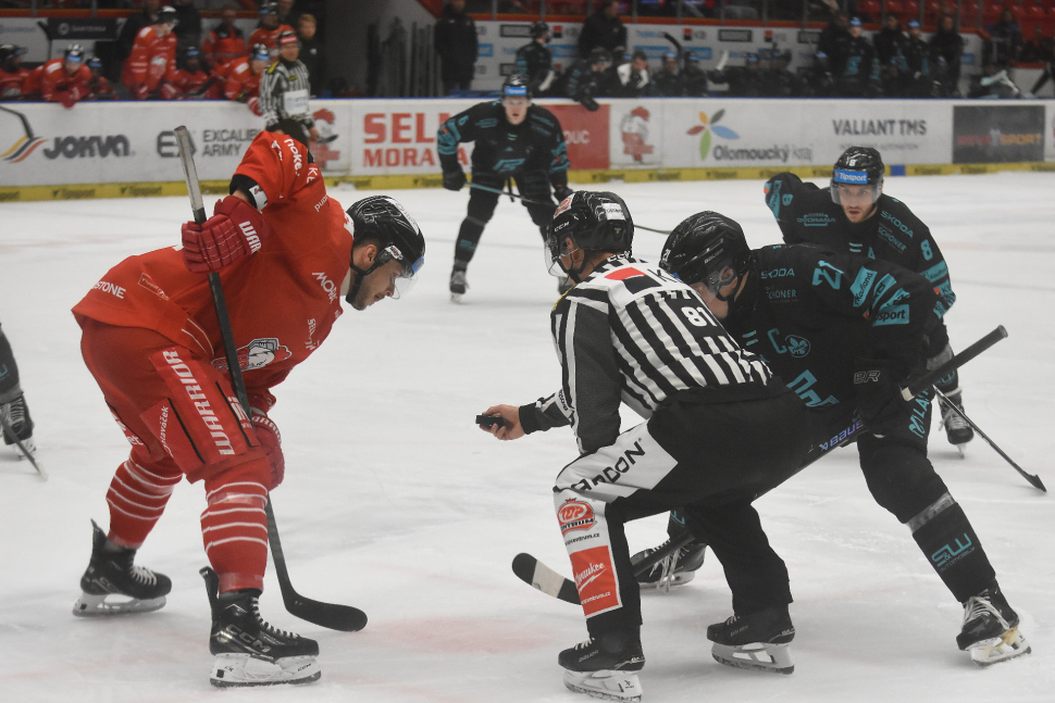 Hokejisté HC Olomouc letí tabulkou vzhůru