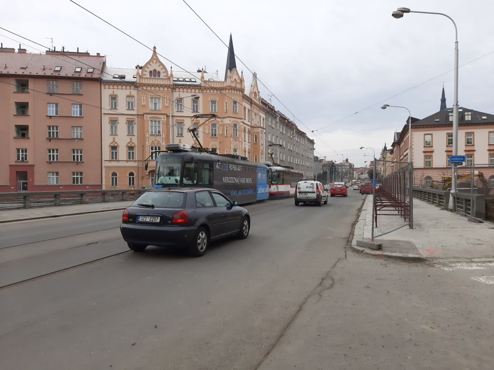 Výluka v dopravě na Masarykově třídě začala